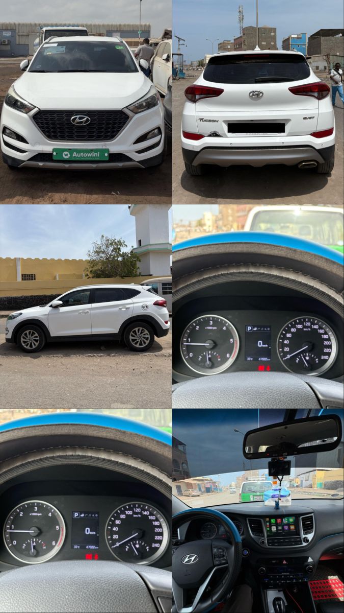 Hyundai Tucson 2017, en bon état avec climatiseur impeccable