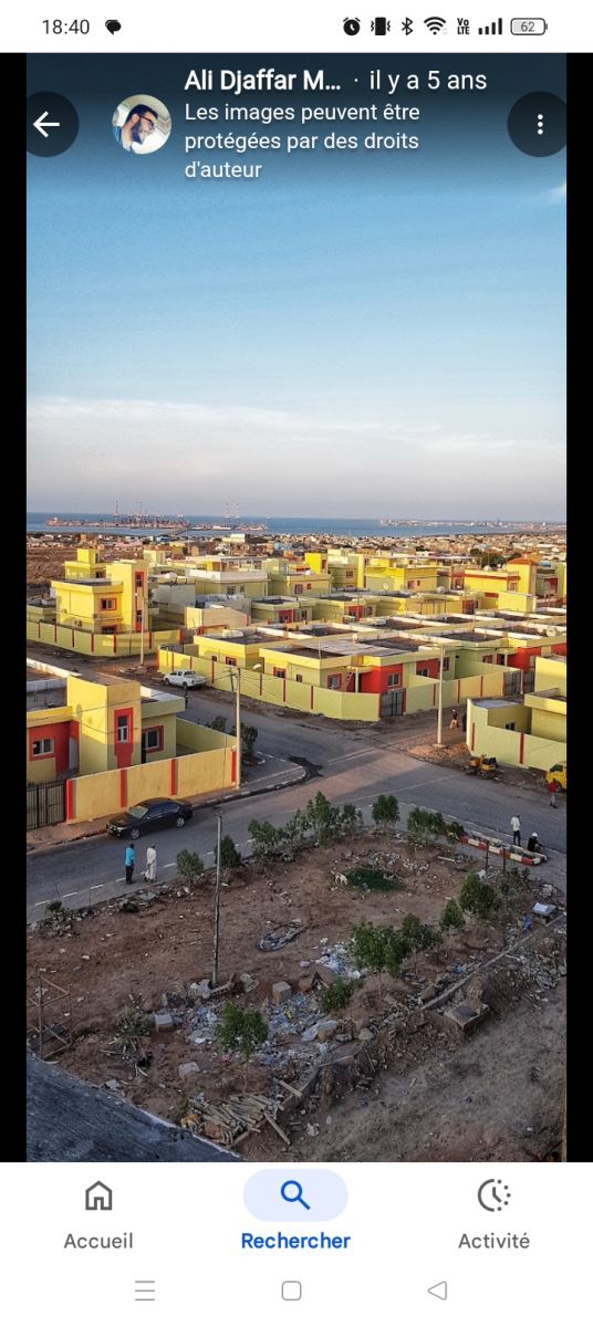 Maison villa 2 chambres avec jardin à louer à la cité Warabi