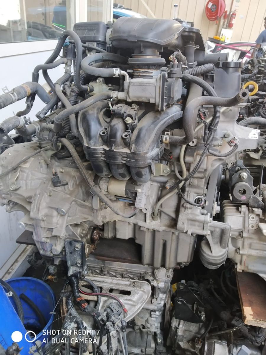 Moteur Toyota Yaris 1KR 3 cylindres en parfait état - E-WORLD MOTORS