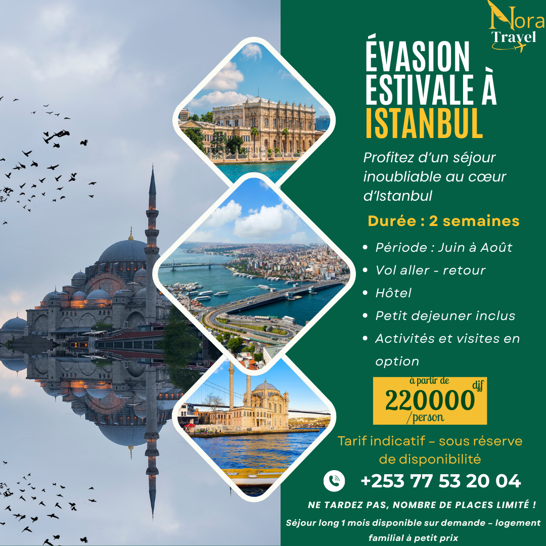 Offres Exceptionnelles Été 2025 – Signées Nora Travel