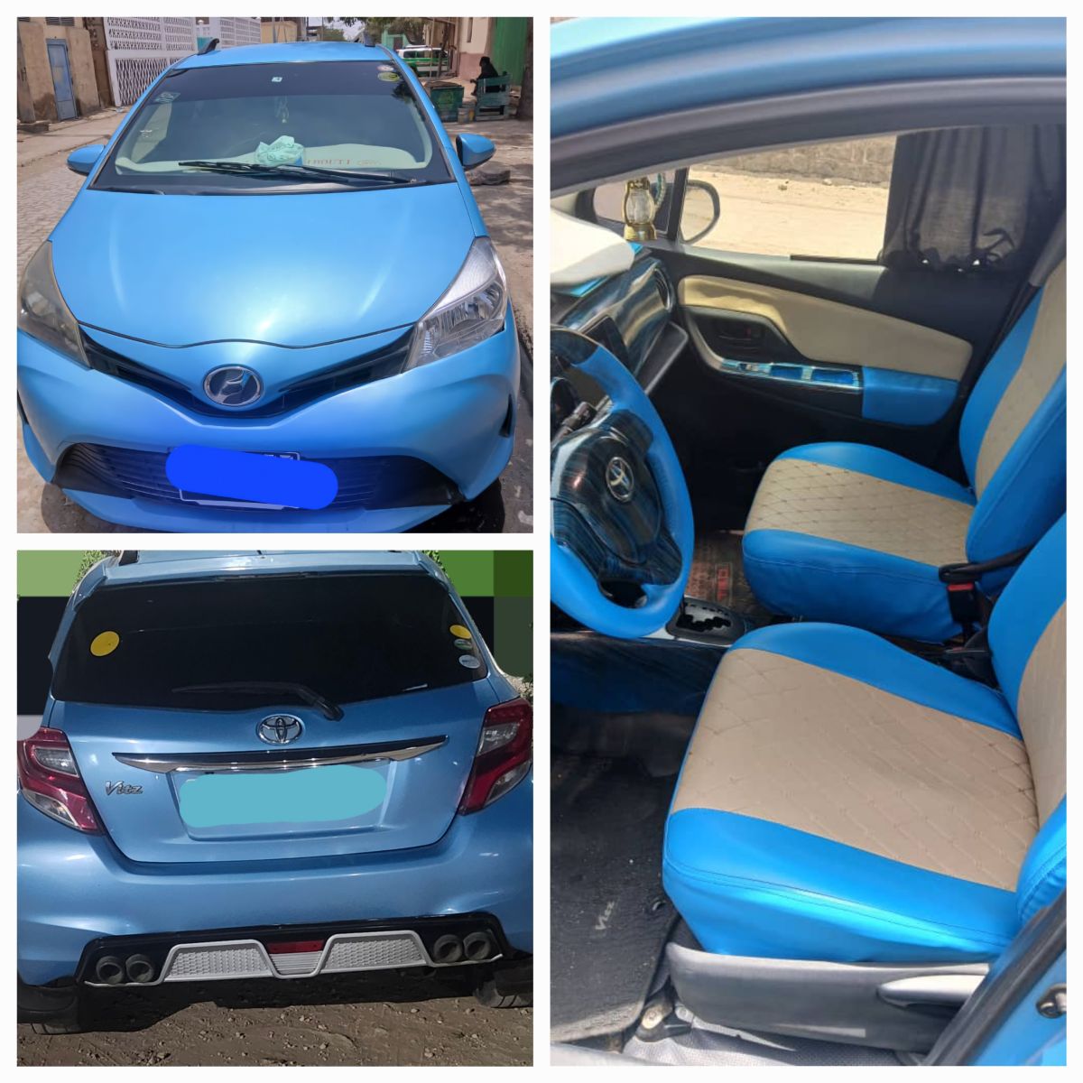 Toyota Vitz en bon état, climatiseur et caméra de recul