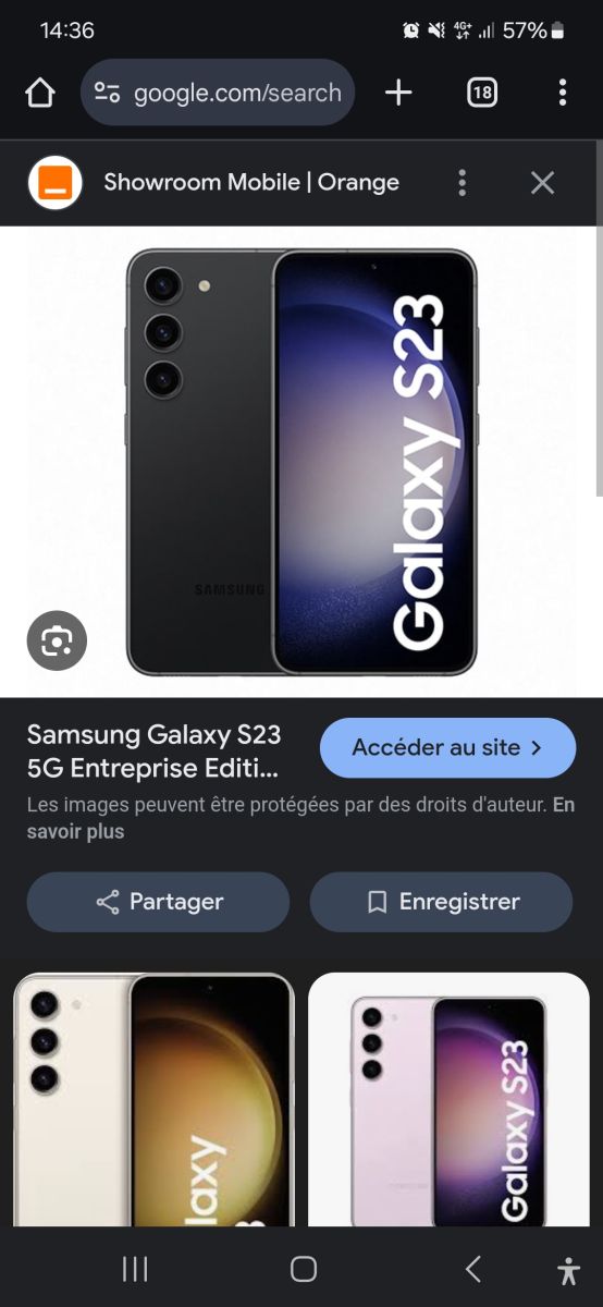 Samsung Galaxy S23, en excellent état