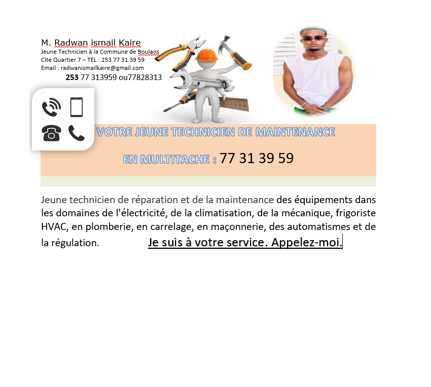 Technicien de maintenance polyvalent en électricité, climatisation, mécanique et plus