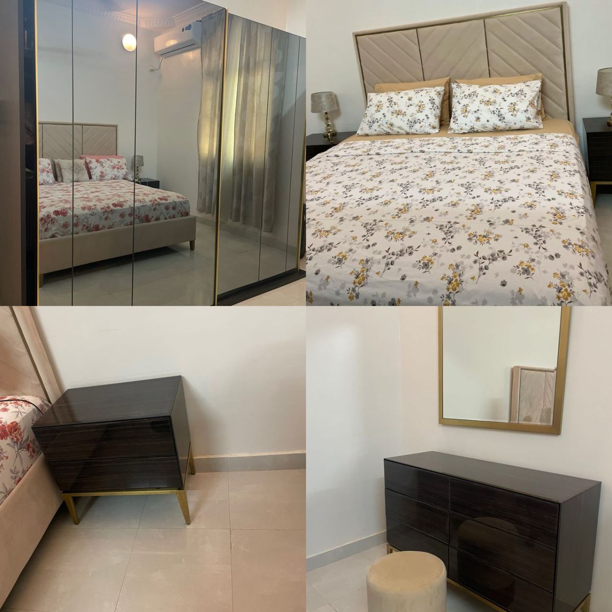 Chambre à coucher avec matelas médical à vendre