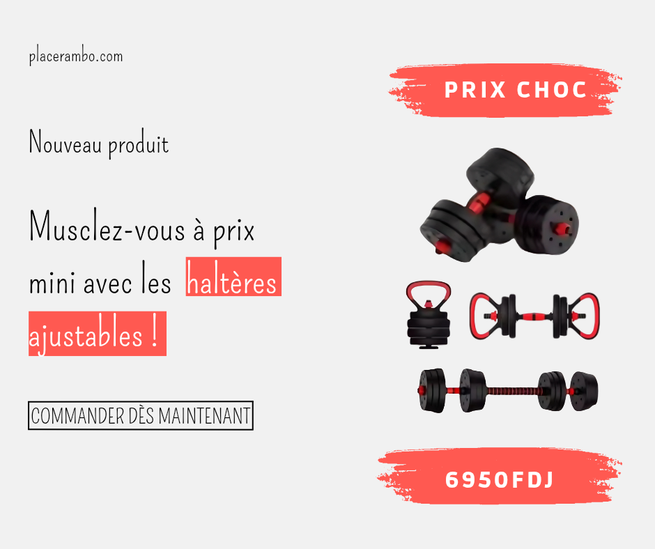 Haltères Ajustables