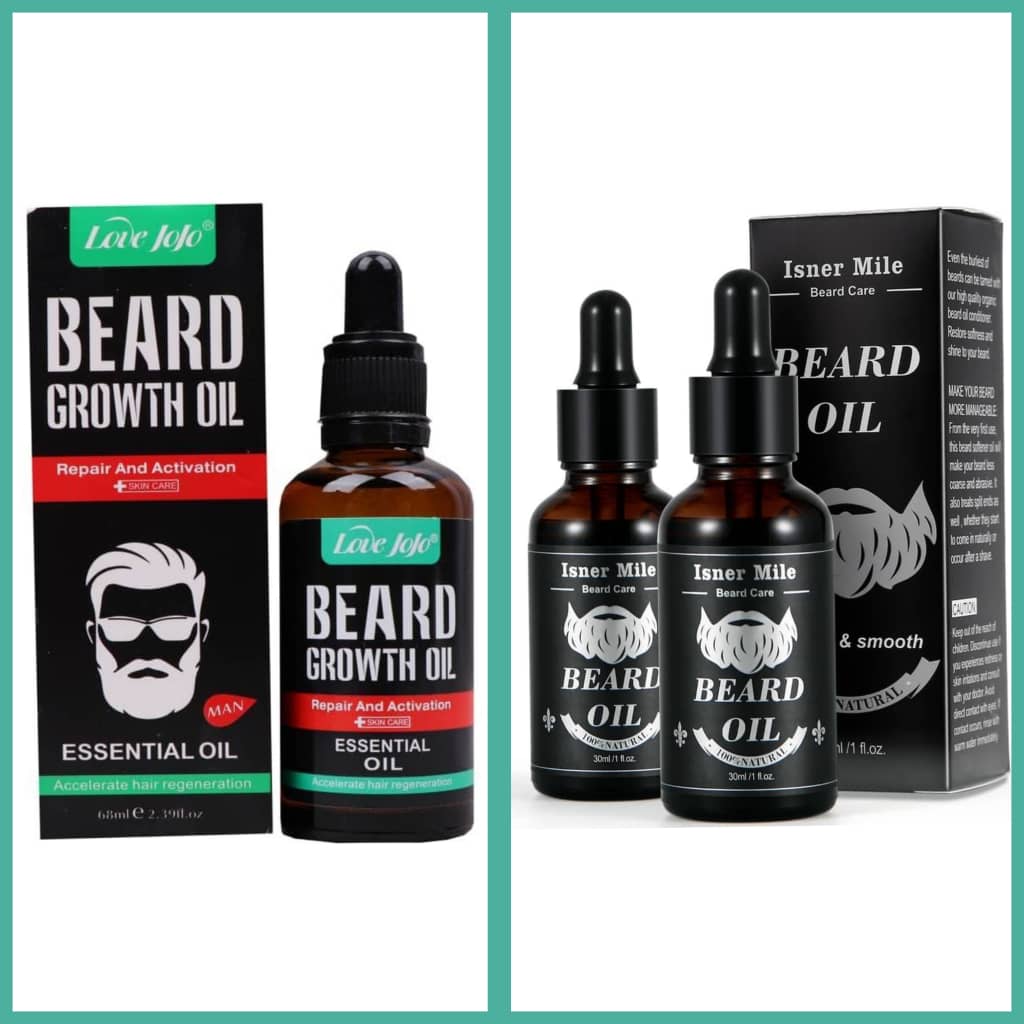 Huile de croissance pour barbe 100% originale