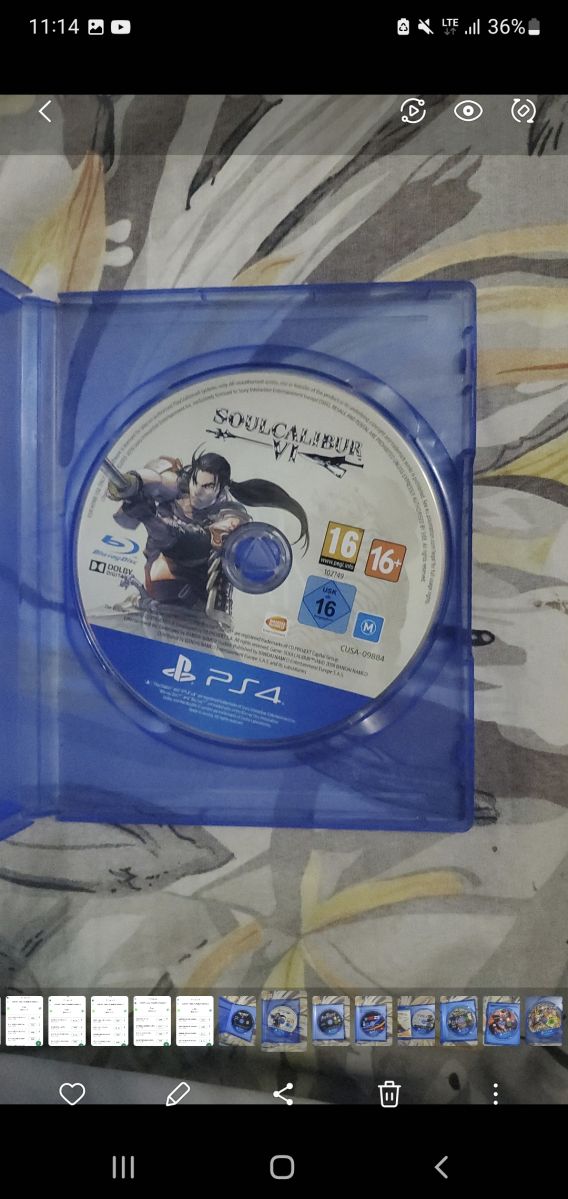 Jeu vidéo Soulcalibur V sur CD pour console Playstation