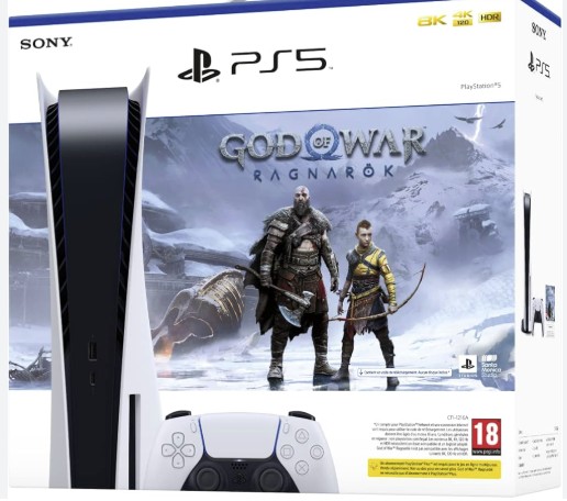 PlayStation 5 825 Go + God of War et Call of Duty à vendre