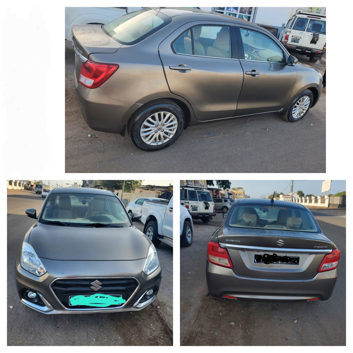 Suzuki Dzire 2022, faible kilométrage, toutes options