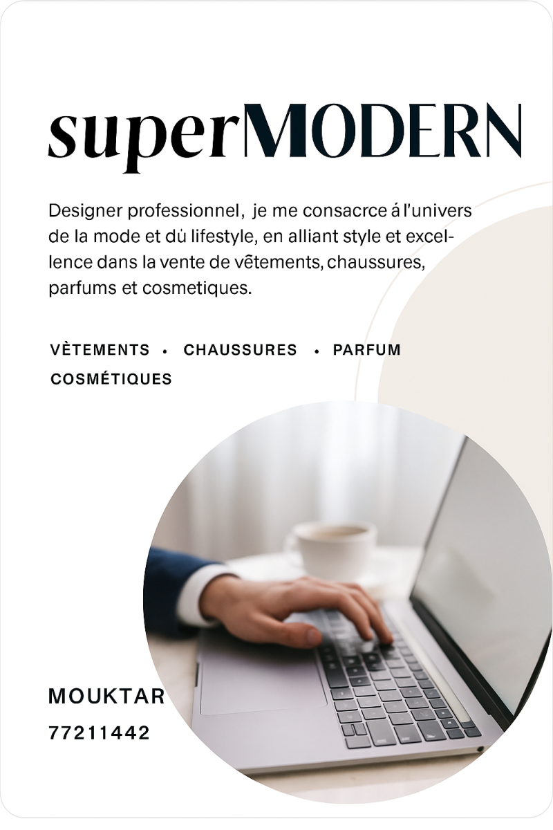 Style et excellence dans la mode et le lifestyle - Designer Professionnel
