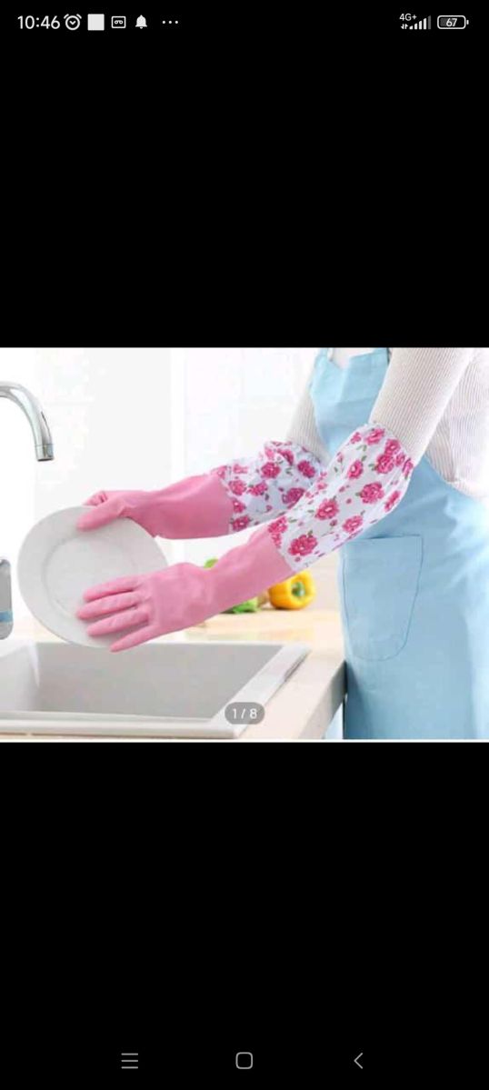 Gants pour tâches ménagères longue durée