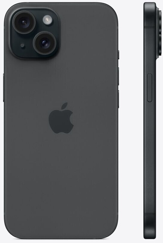 iPhone 15 Noir 128GB, Batterie 91%, avec Accessoires Offerts