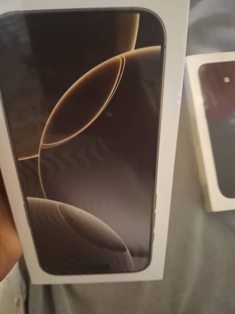 iPhone 16 pro Max naturel titanium