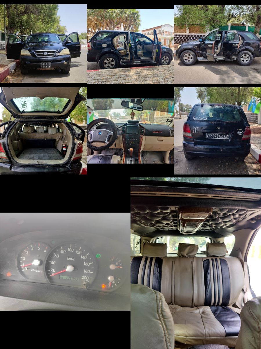 Kia Sorento 2004, 4x4 diesel automatique, bon état général