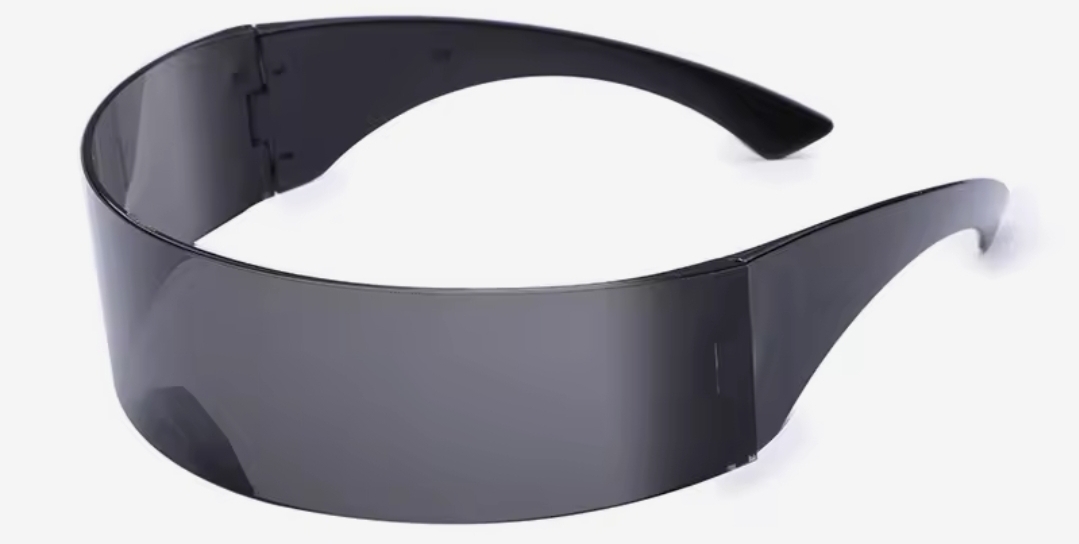 KLASSNUM visière futuriste étroite