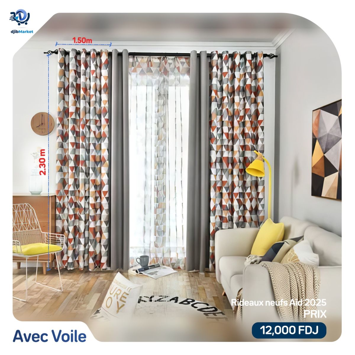 Rideaux à prix raisonnable