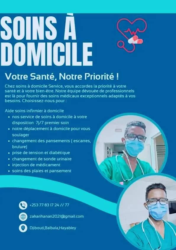 Soins médicaux à domicile pour votre bien-être