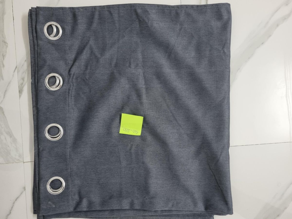 Lot de rideaux avec décor et occultant, divers coloris