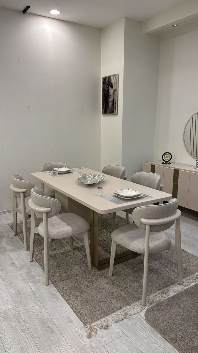 Chambre complète + salle à manger neuves, design moderne