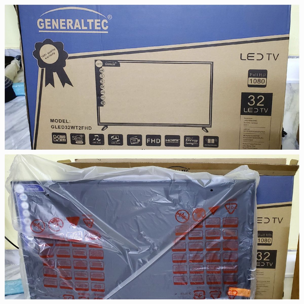 TV LED neuf 32 pouces jamais utilisé à petit prix