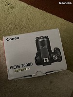 Canon EOS 2000D - Caméra en excellent état, prix négociable