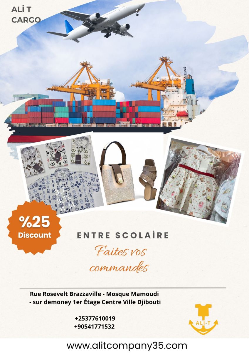 Commande de vêtements et sacs pour la rentrée scolaire