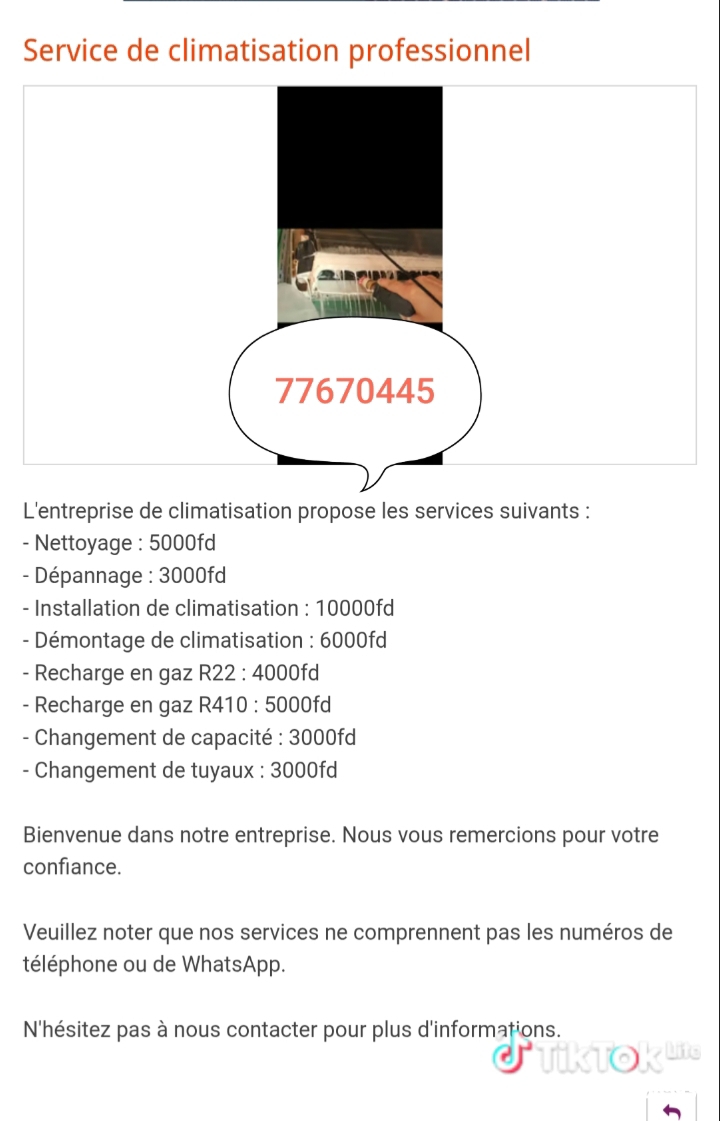 Réparation et maintenance de climatiseurs, plomberie et électricité disponible