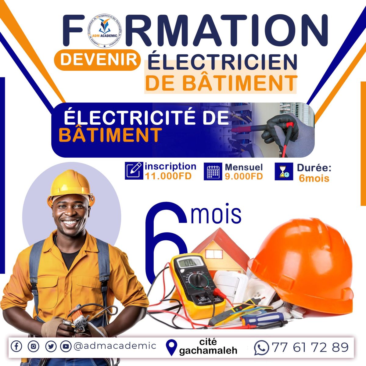 Devenez Électricien Professionnel en 6 Mois !