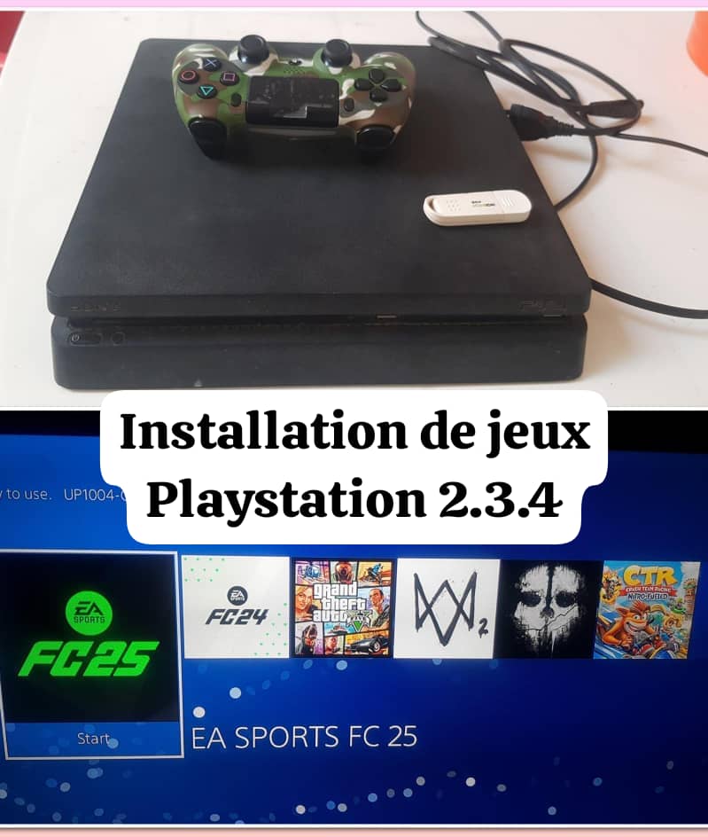 Installation tout les jeux et programmes Playstation 2. 3 & 4 Et aussi Nouvelles informations sur Nous avons un jailbreak Playstation 4 utilisant Adopter Logiciel système 9.03 a 11.00