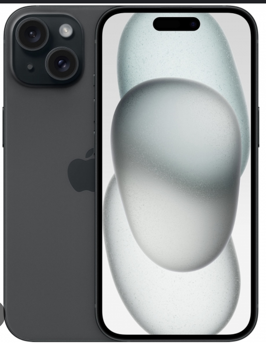 iPhone 15 Noir 128 Go, Très Bon État, Chargeur Inclus