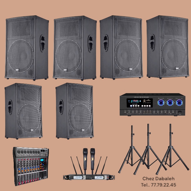 Location de matériel de sonorisation pour évènements - Mariage, Meeting