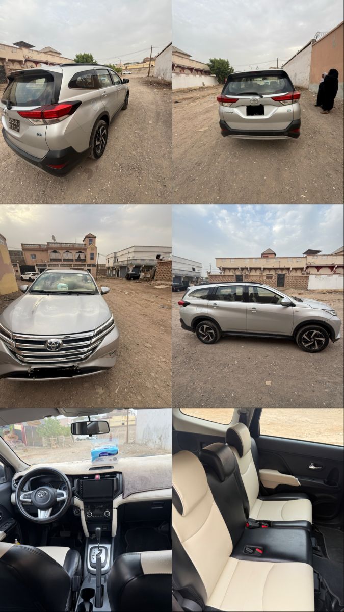 Toyota Rush 2020, essence, 7 places, boîte auto, bon état