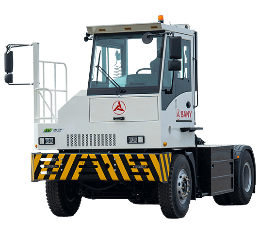 Tracteur portuaire électrique SANY SM4256TOBEV – 280 kW, charge 60 min