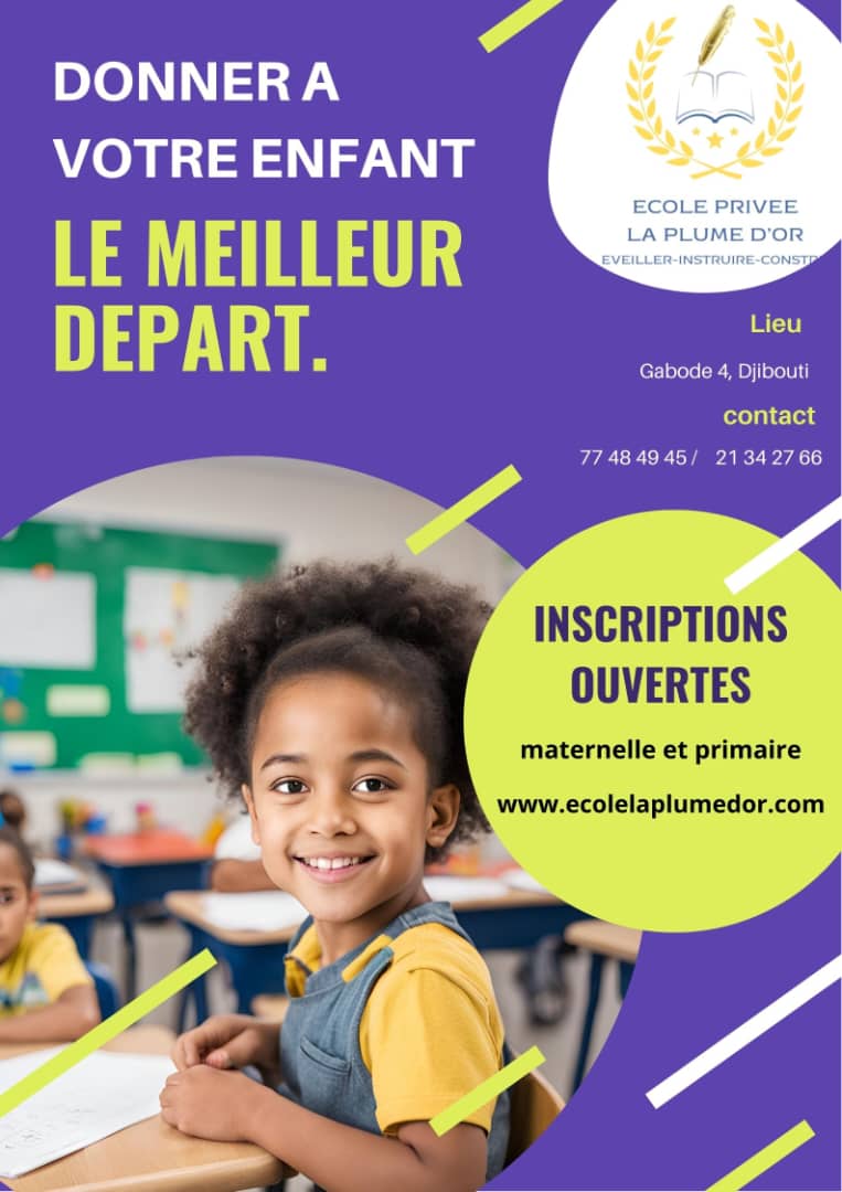Nouvelle école privée La plume d’Or : Maternelle et Primaire