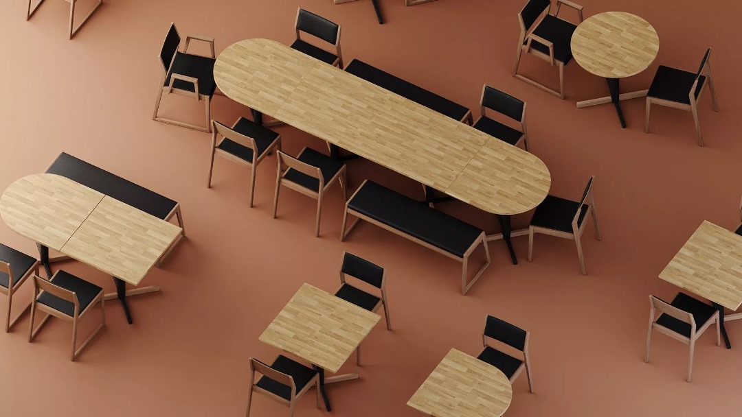 Mobilier et décoration design pour restaurants modernes