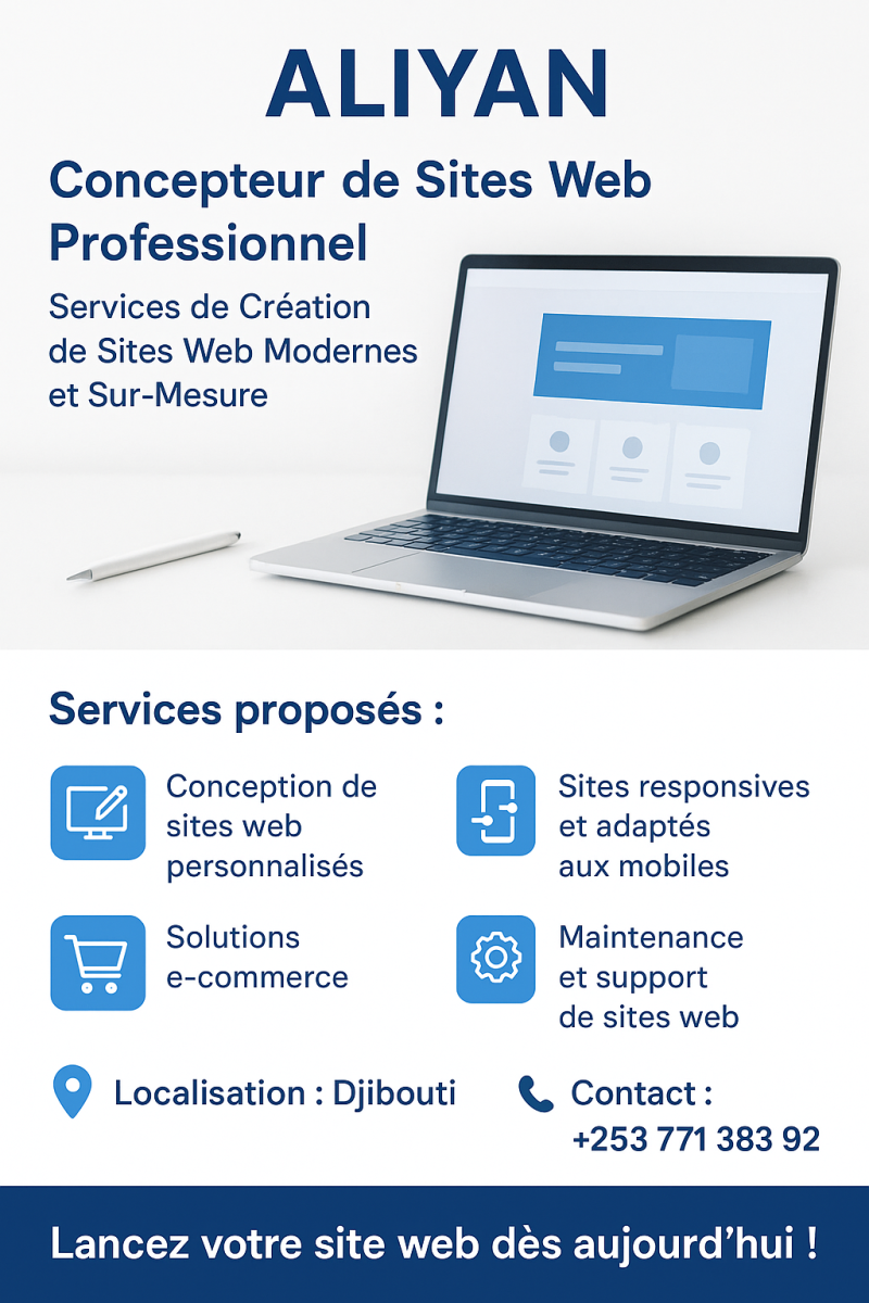 Création de sites web personnalisés professionnels