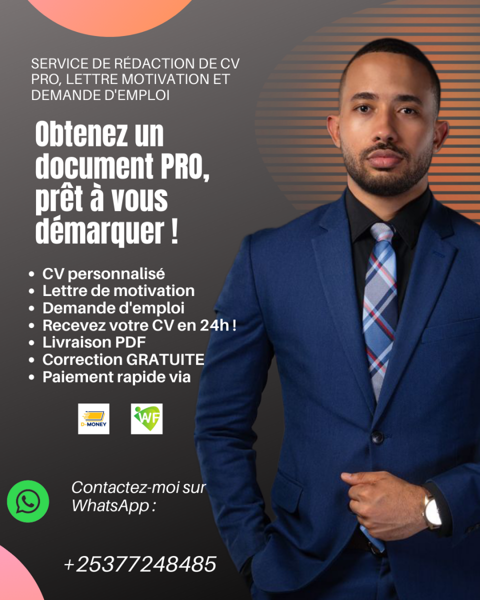 CV, Lettre et Demande d\'emploi PRO