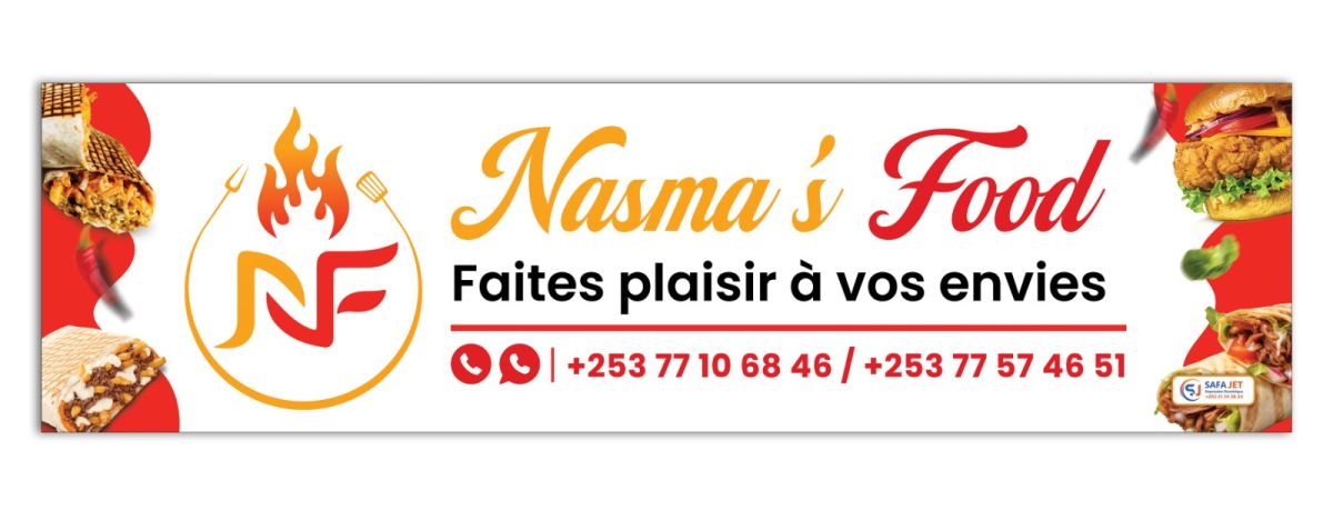 Resto Fast-Food Nasma\'s Food : Ouverture le 01/09/2025