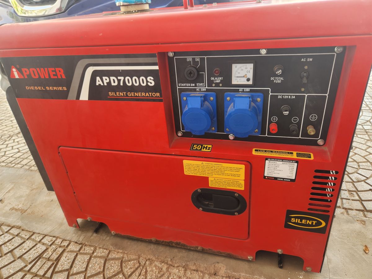 Groupe électrogène diesel silencieux 4,2 kW 230V