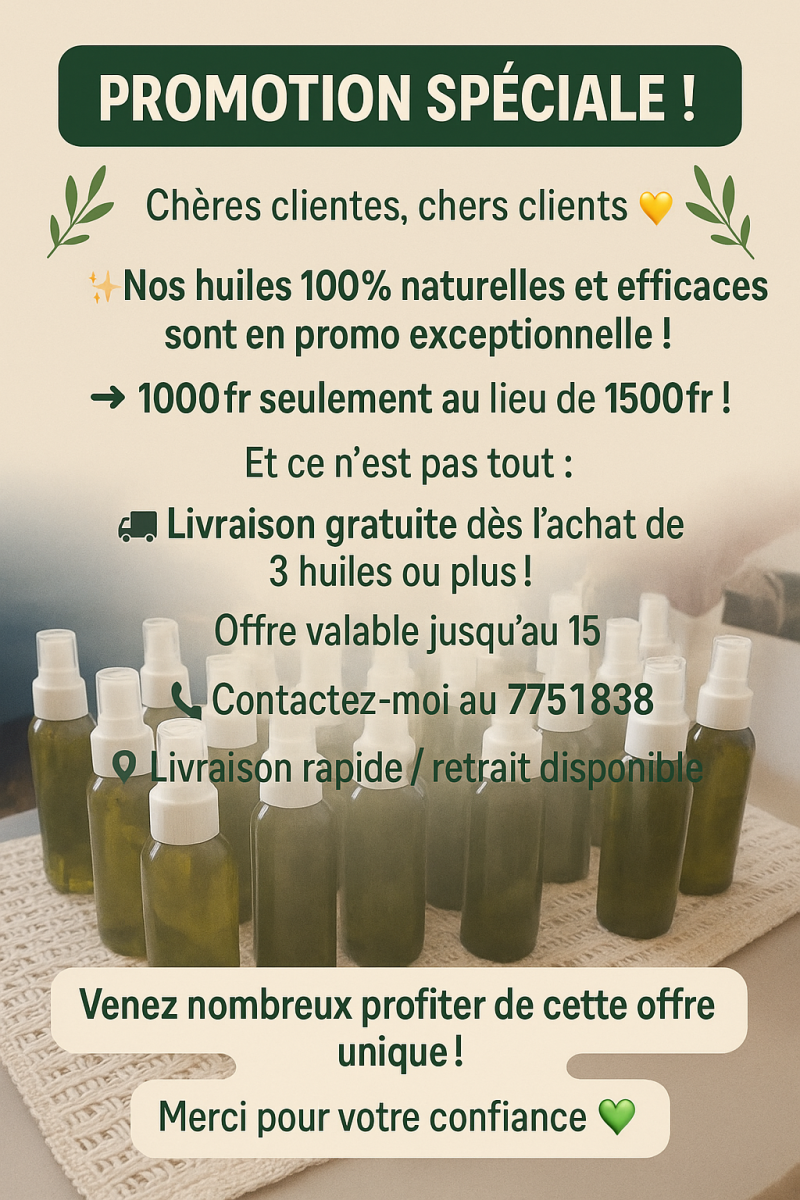 Huile Miracle pour Cheveux