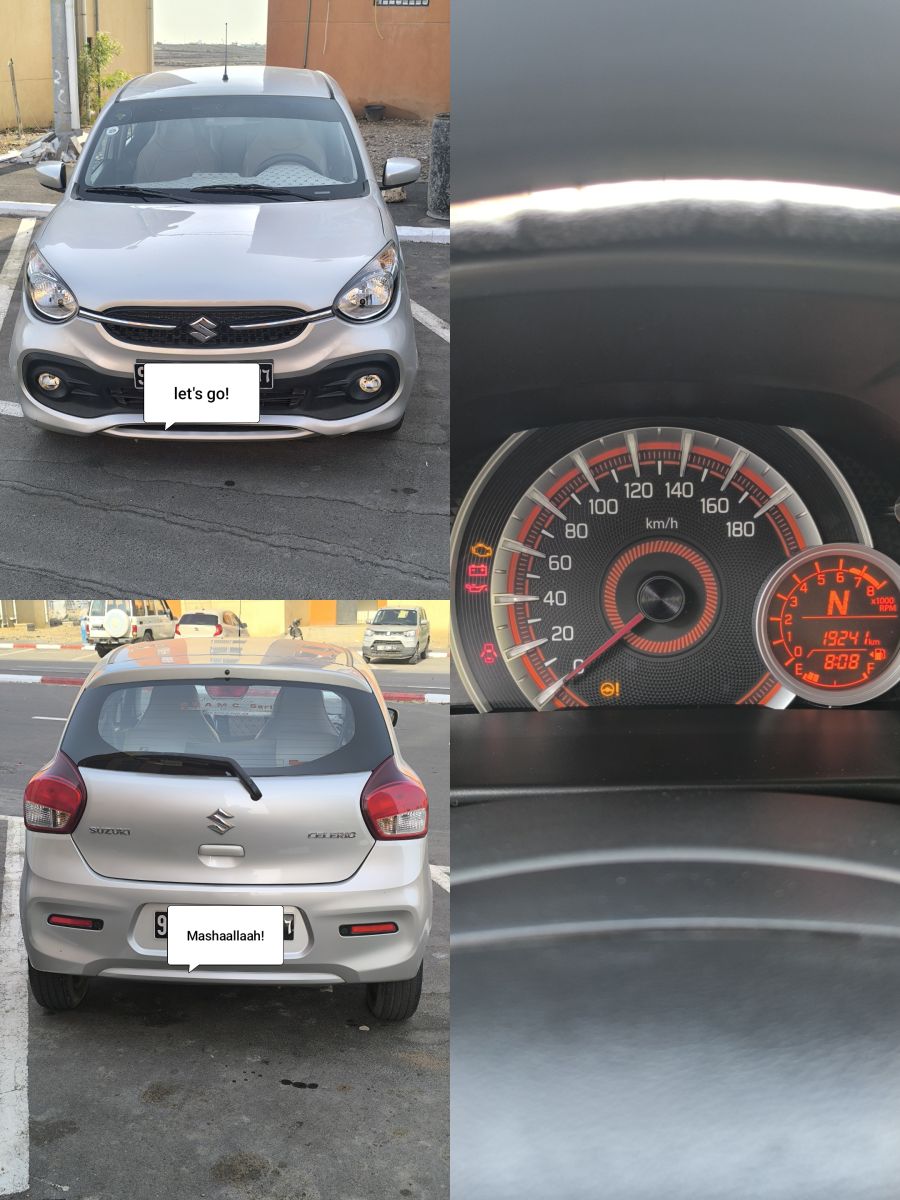 Suzuki Celerio 2023, en excellent état, assurance incluse