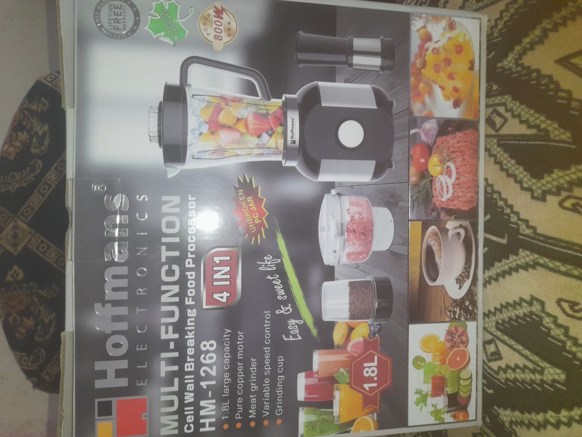 Appareil mixeur et hachoir électrique – Modèle HOFFMANS HM-1268