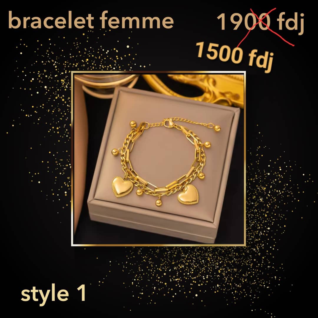 Bracelet femme Élégant en Acier Inoxydable