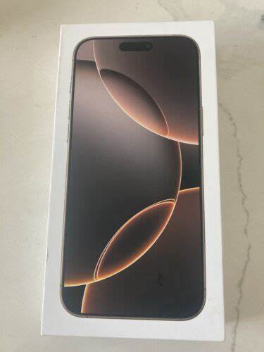 iPhone 16 Pro Max neuf, débloqué, garantie 2 ans, accessoires complets