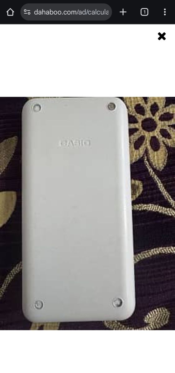 Calculatrice graphique Casio Python blanche - 6 mois d\'utilisation