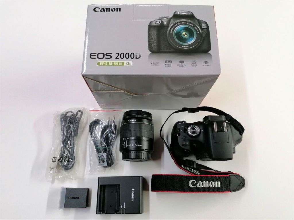 Canon EOS 2000D - Neuf, jamais utilisé, dans carton