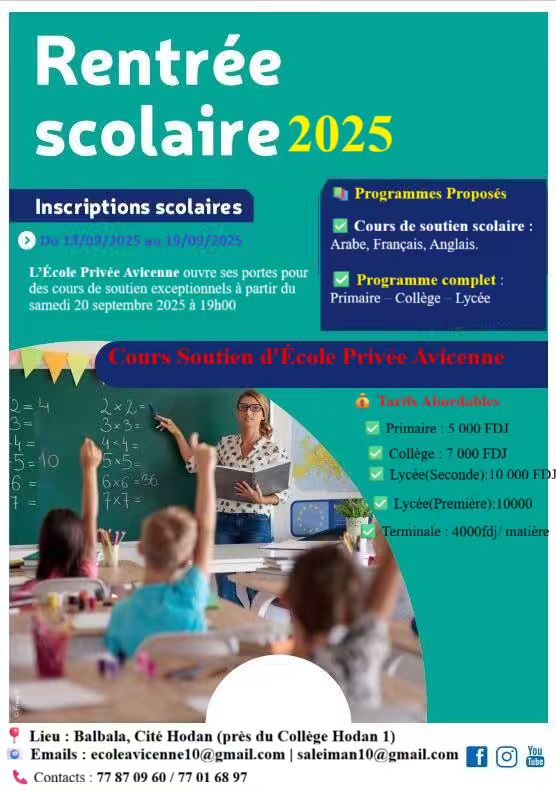 Cours Anglais Personnalisé avec Enseignants Qualifiés à AVICENNE