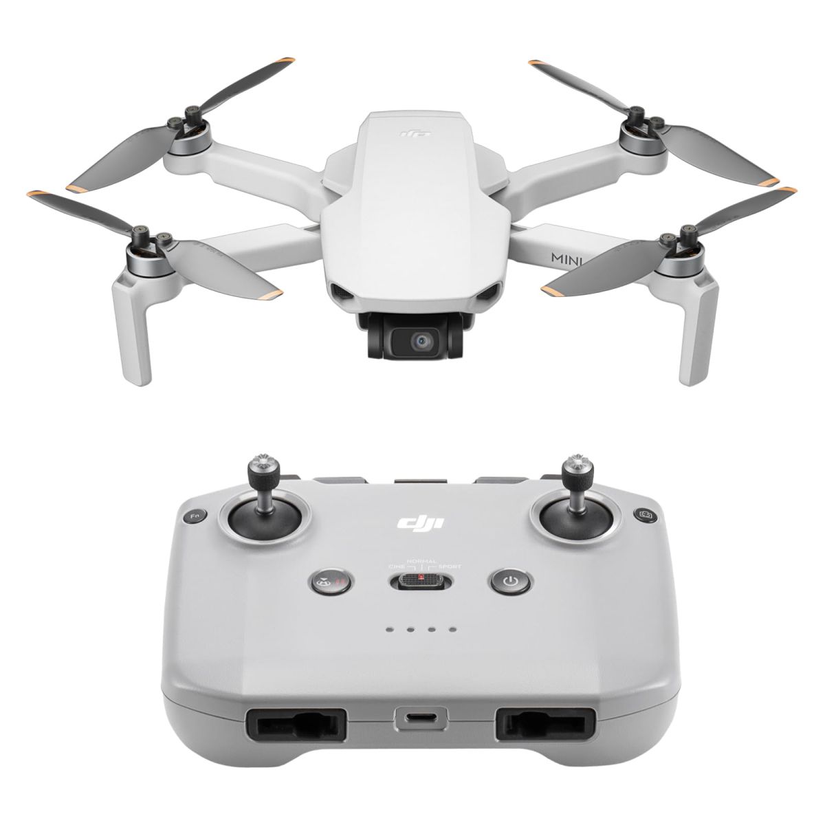 DJI Mini avec chargeur de bureau et accessoires inclus