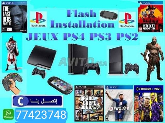 Installation tout les jeux et programmes Playstation 2. 3 & 4 Et aussi Nouvelles informations sur Nous avons un jailbreak Playstation 4 utilisant Adopter Logiciel système 9.03 a 11.00
