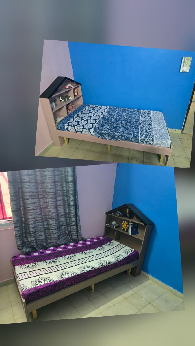 Lit enfant et rangement